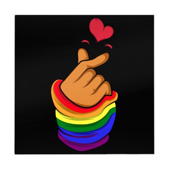 LGBT Korean Heart Transgender Gift Mahjong Mats