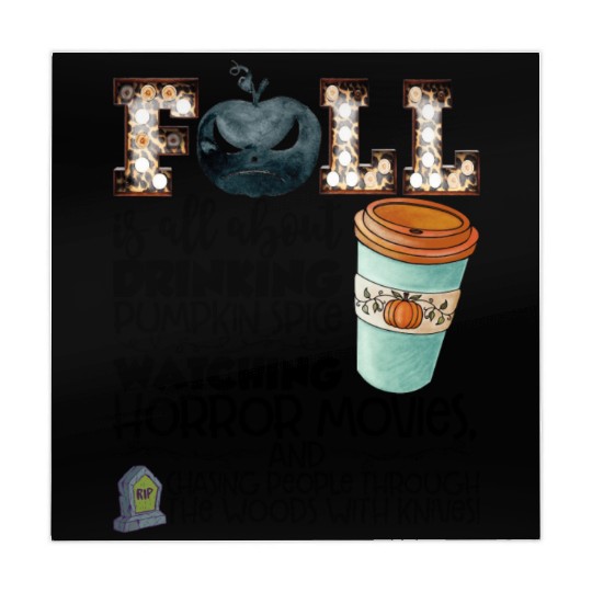 Fall Is All About Drinking Pumpkin Spice Watching Mahjong Mats