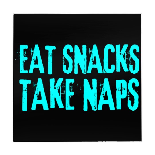 Eat Snacks Take Naps Mahjong Mats