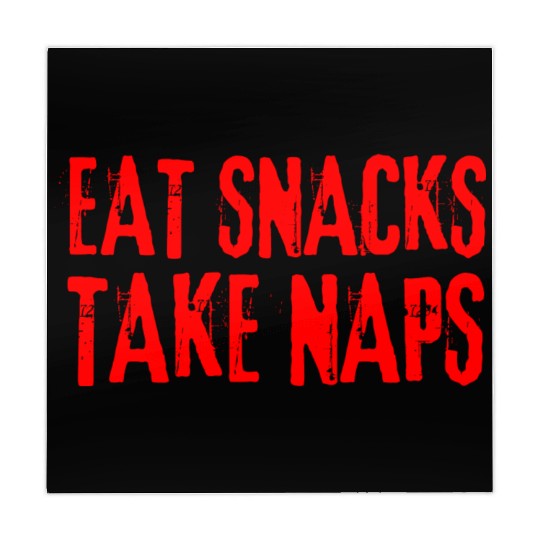 Eat Snacks Take Naps Mahjong Mats