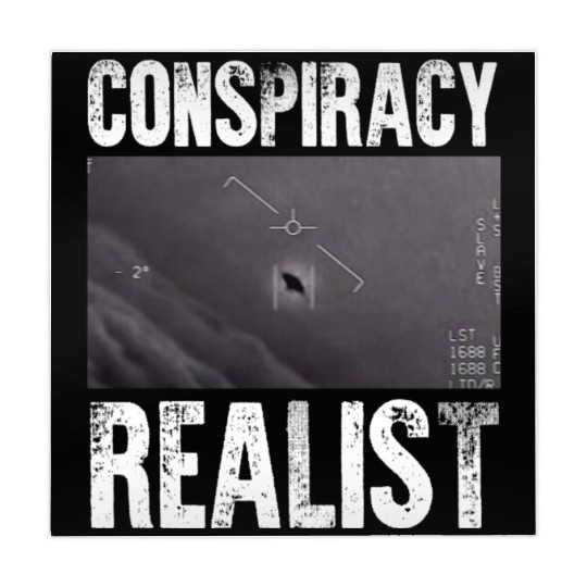 Conspiracy Realist Mahjong Mats UFO Government Sighting