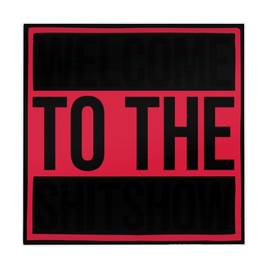 Funny saying shit show Mahjong Mats