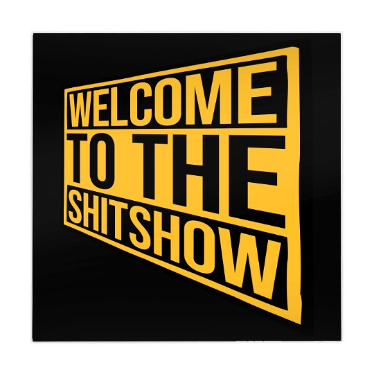 Sign welcome shit Mahjong Mats