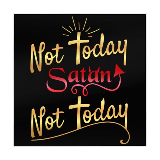 Not today Satan not today Mahjong Mats