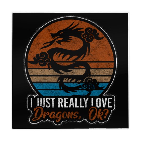 Dragon Ice Chinese Dragon Mahjong Mats