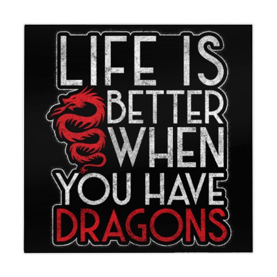 Fantasy Dragon Scales Monster Chinese Dragon Mahjong Mats