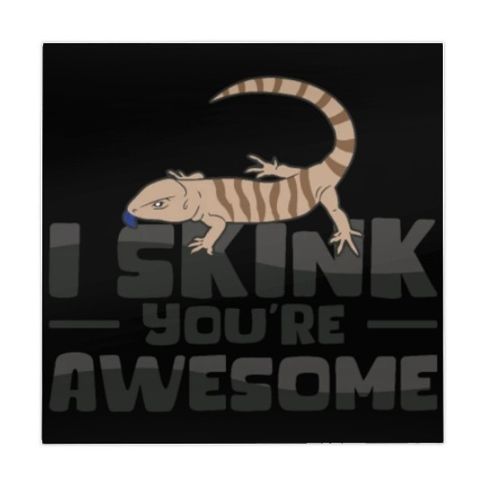 Herpetology Skink Lizard Wildlife Reptile Mahjong Mats