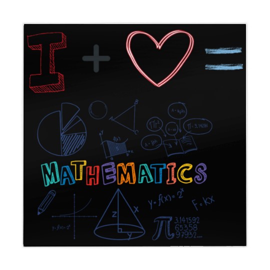 i love math Mahjong Mats