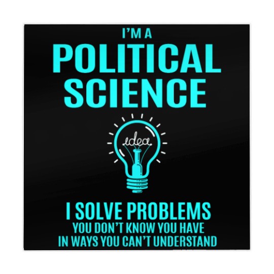 Political Science Mahjong Mats - I Solve Problems Gift
