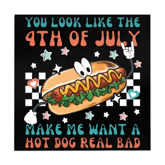 Makes Me Want A Hot Dog Real Bad, 4th July Mahjong Mats