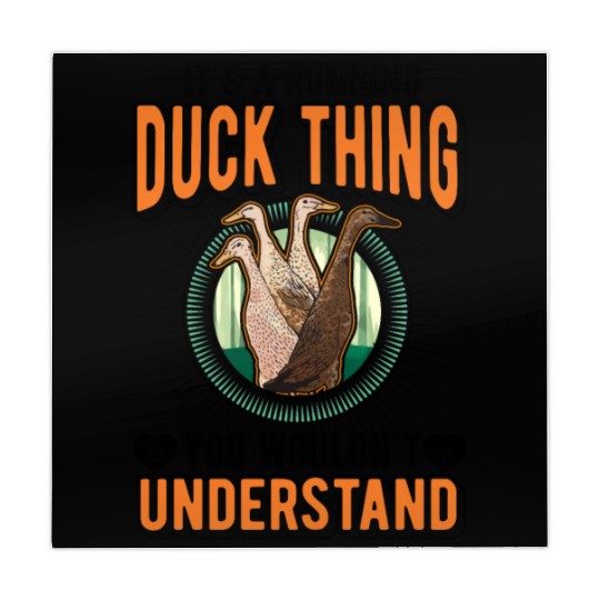 It's A Running Duck Thing Mahjong Mats