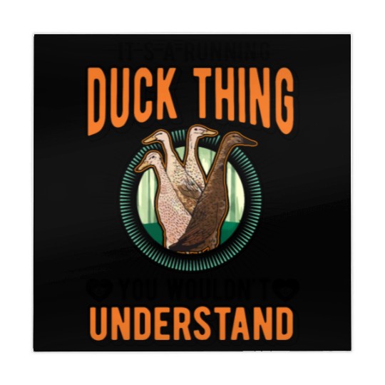 It's A Running Duck Thing Mahjong Mats