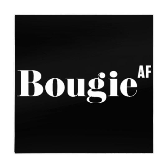 Bougie AF, Funny Rude As Fuck Mahjong Mats