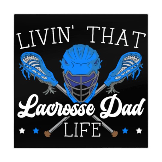 Livin' That Lacrosse Dad Life Goalkeeper Sport Mahjong Mats