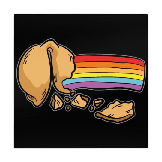 Pride Fortune Cookie LGBTQ Lesbian Gay Asian Mahjong Mats