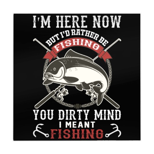 Fishing joke for fishing lovers Mahjong Mats