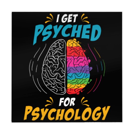 I Get Psyched for Psychology for Neuroscientist Mahjong Mats