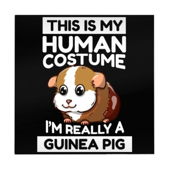 This Is My Human Costume I'm Really A Guinea Pig Mahjong Mats