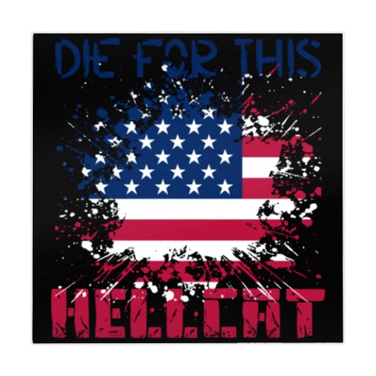 Die For This Hellcat- Vintage US Flag Mahjong Mats