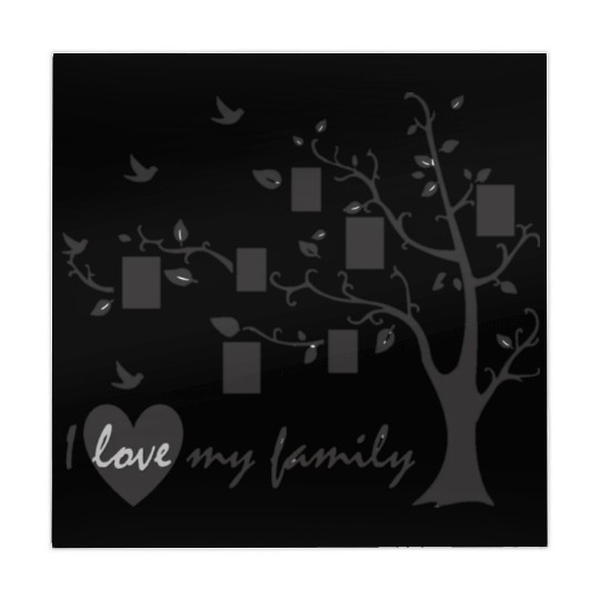 i love my family Mahjong Mats