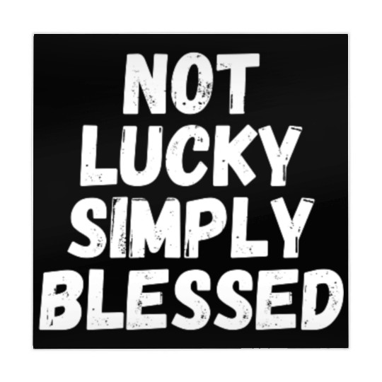 Not Lucky Simply Blessed Mahjong Mats