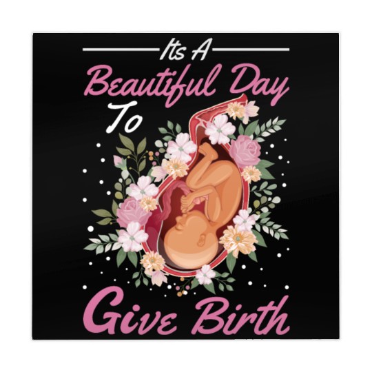 Midwife Cute Flowers Baby Catcher Doula Mahjong Mats