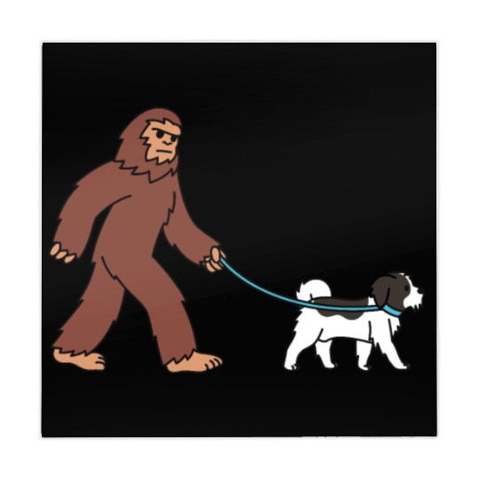 Bigfoot Sasquatch Walking Havanese Mahjong Mats
