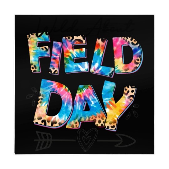 Tie dye leopard Wild About Field Day Teacher Kids Mahjong Mats