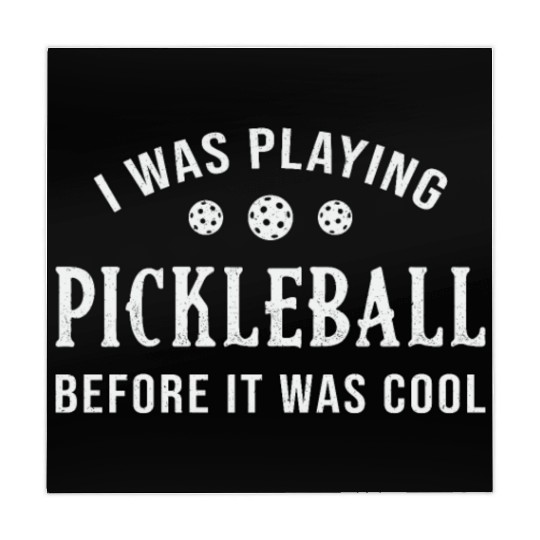 Pickleball Dink I Was Playing Pickleball Player Mahjong Mats
