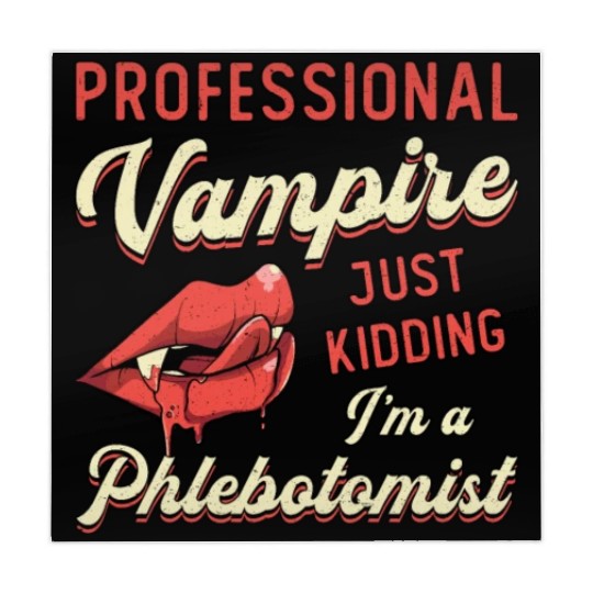 Phlebotomist Phlebotomy Professional Vampire Gift Mahjong Mats