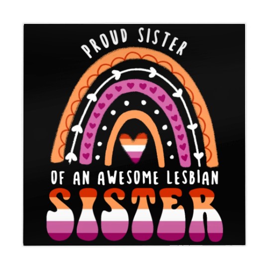 Proud Sister Awesome Lesbian Sister Mahjong Mats