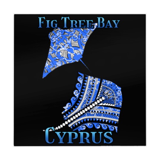 Fig Tree Bay Vacation Tribal Stingrays Mahjong Mats