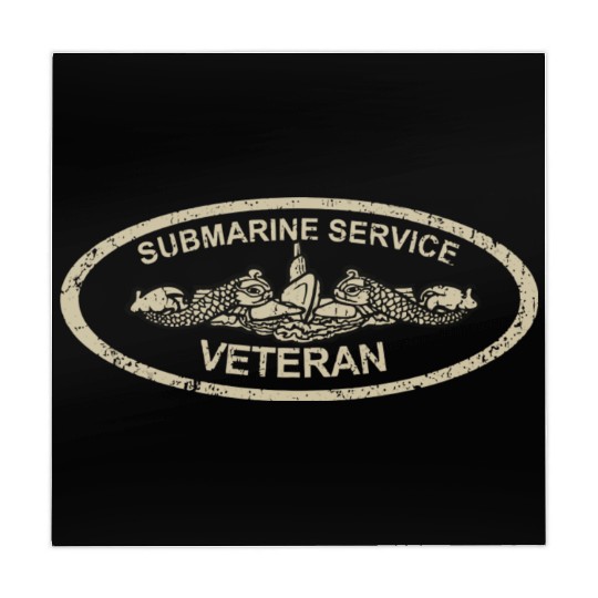 Vintage Us Navy Submarine Service Veteran T Mahjong Mats