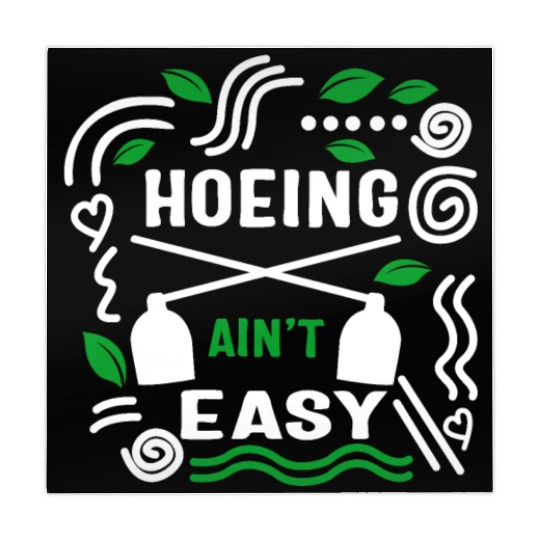 Vegetable Hoeing Mahjong Mats, Hoeing Ain't Easy,