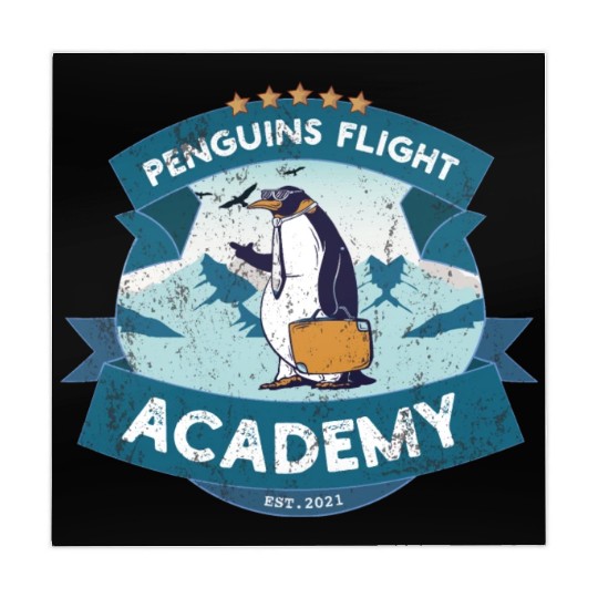 Penguin Academy Mahjong Mats