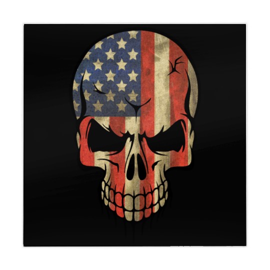 skull flag us Mahjong Mats