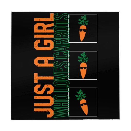 Carrot Vegetable Mahjong Mats, Just A Girl Who Loves