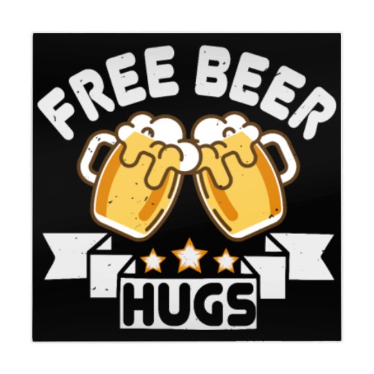 Free beer hugs Mahjong Mats