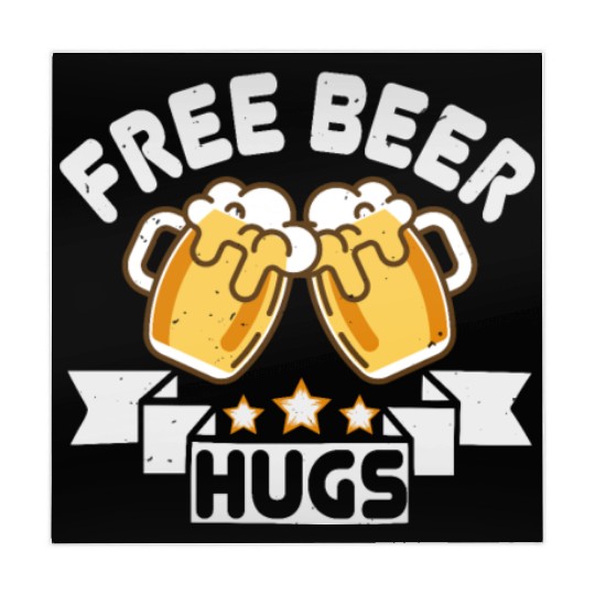 Free beer hugs Mahjong Mats