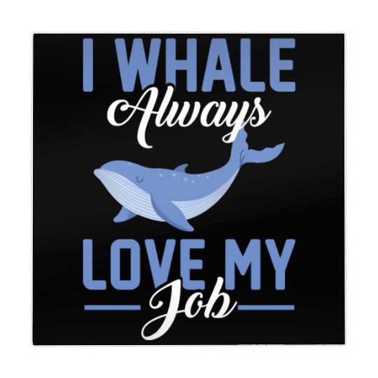 I Whale Always Love My Job - Marine Biologist Pun Mahjong Mats