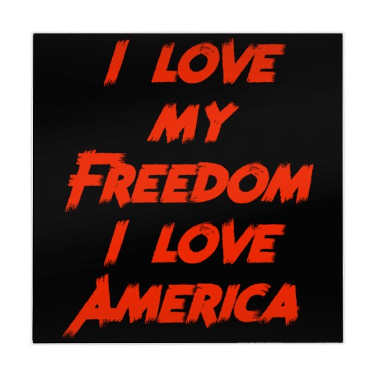 I love my freedom I love America Mahjong Mats