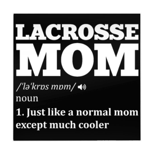 Lacrosse mom definition Sports Lover Athlete Quote Mahjong Mats