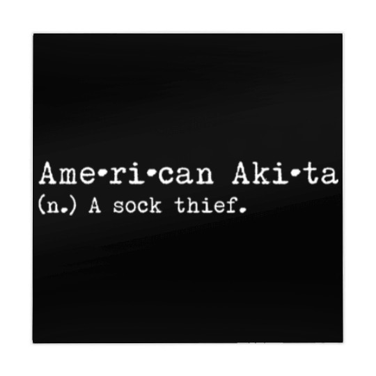 A Sock Thief Akita Mahjong Mats