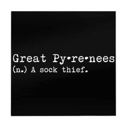 A Sock Thief Great Pyrenees Mahjong Mats