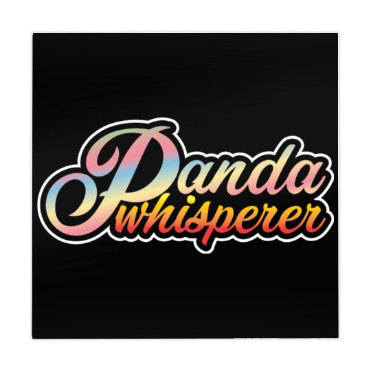 Panda Whisperer Giant Panda Bear Animal Bear Lover Mahjong Mats