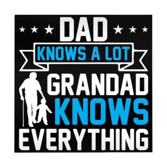 Dad Knows A Lot Grandad Knows Everything Mahjong Mats
