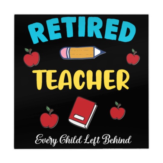 retired teacher funny retirement gift Mahjong Mats