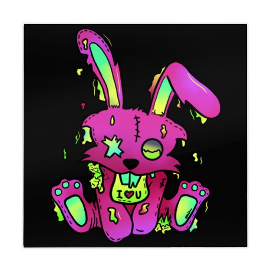 Toxic Bunny Mahjong Mats
