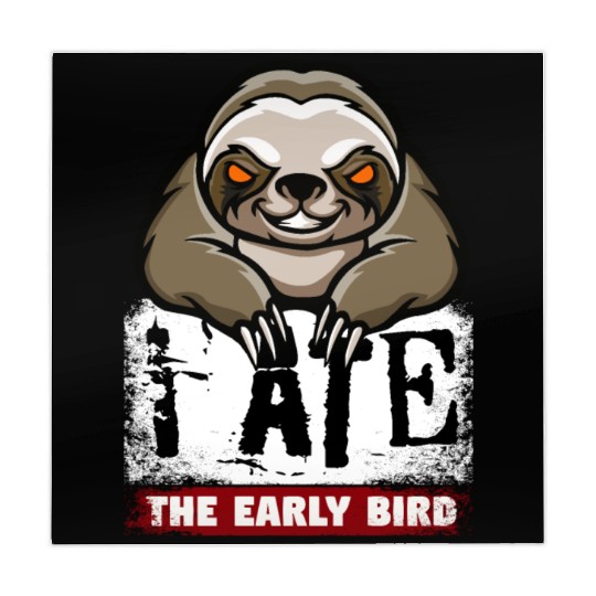 Mad grumpy sloth, the morning grouch Mahjong Mats