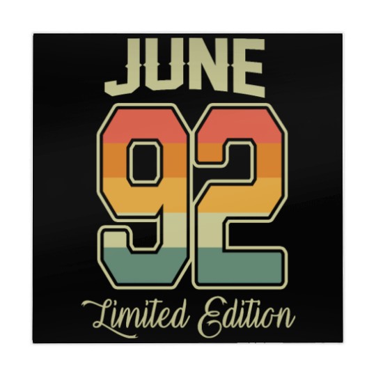 Vintage 30th Birthday June 1992 Sports Gift Mahjong Mats